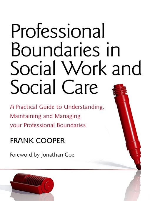 Cover image for Professional Boundaries in Social Work and Social Care